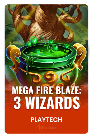 Mega Fire Blaze: 3 Wizards™