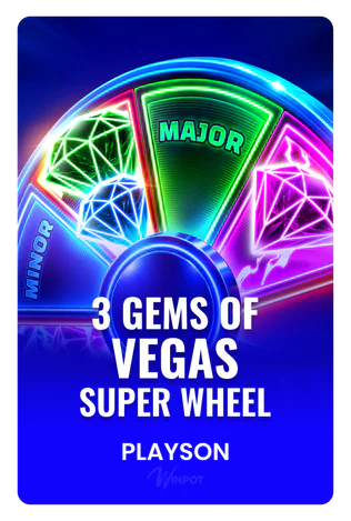 3 Gems of Vegas: Super Wheel