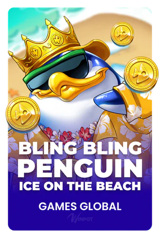 Bling Bling Penguin: Ice On The Beach™