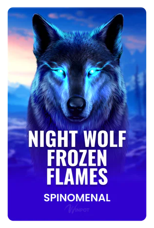 Night Wolf Frozen Flames